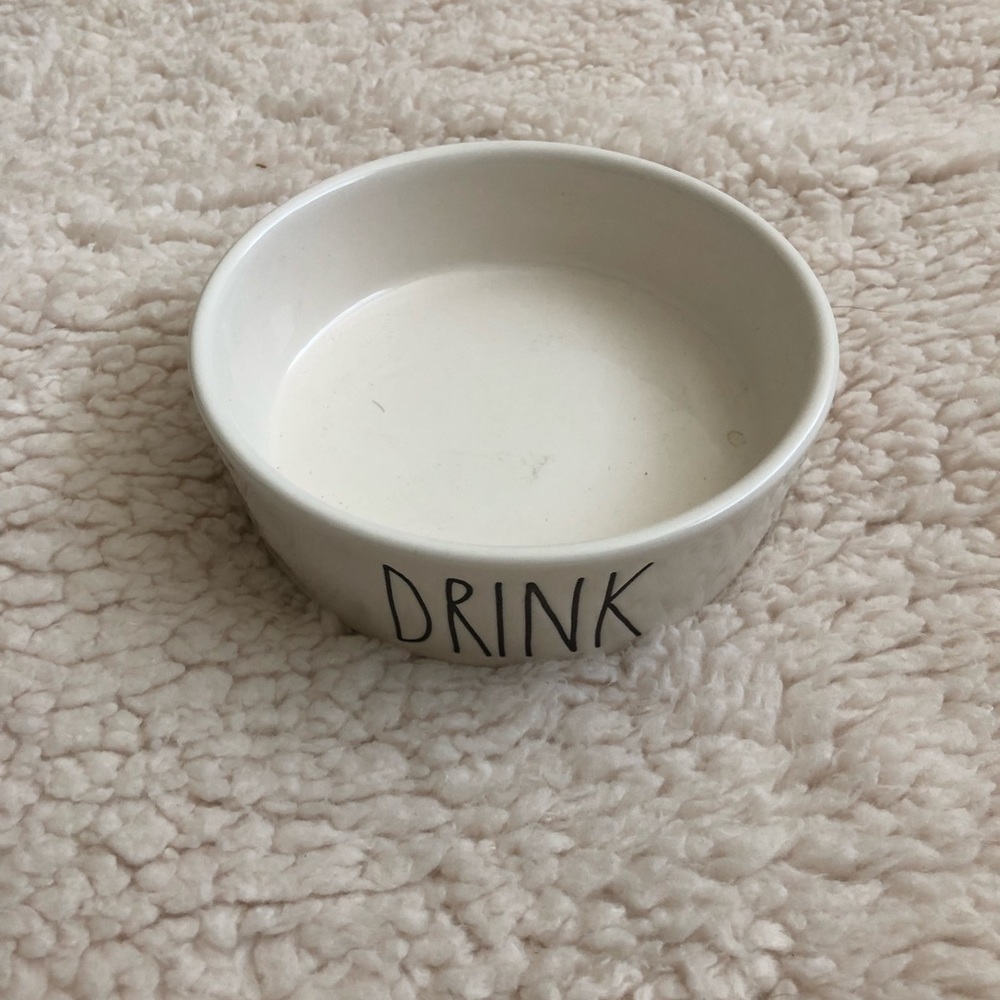 Rae Dunn | Drink Dish Bowl for Pets